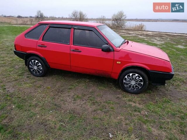 Красный ВАЗ 2109, объемом двигателя 1.5 л и пробегом 150 тыс. км за 1300 $, фото 7 на Automoto.ua