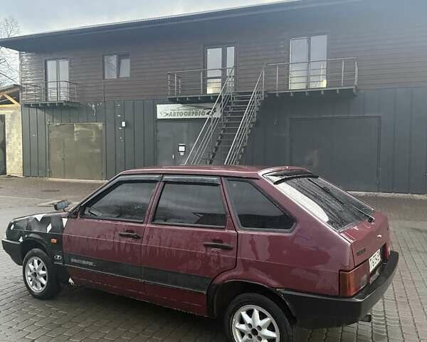 Красный ВАЗ 2109, объемом двигателя 1.5 л и пробегом 100 тыс. км за 900 $, фото 5 на Automoto.ua