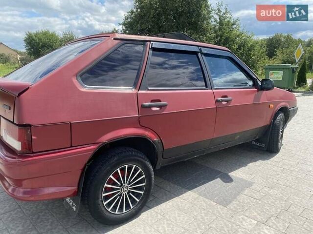 Красный ВАЗ 2109, объемом двигателя 1.5 л и пробегом 350 тыс. км за 1300 $, фото 2 на Automoto.ua