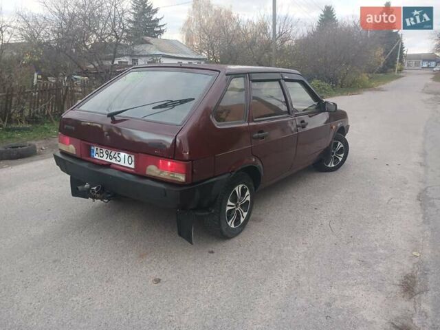 ВАЗ 2109 2006 в Жмеренке на Automoto.ua Красный ВАЗ 2109, объемом двигателя 1.5 л и пробегом 174 тыс. км за 1350 $, фото 1 на Automoto.ua