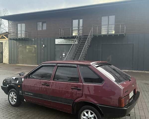 Красный ВАЗ 2109, объемом двигателя 1.5 л и пробегом 100 тыс. км за 900 $, фото 2 на Automoto.ua