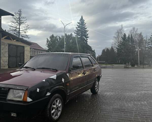 Красный ВАЗ 2109, объемом двигателя 1.5 л и пробегом 100 тыс. км за 900 $, фото 4 на Automoto.ua