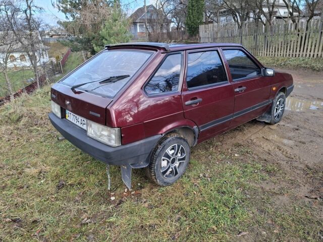 Красный ВАЗ 2109, объемом двигателя 1.5 л и пробегом 150 тыс. км за 1200 $, фото 3 на Automoto.ua