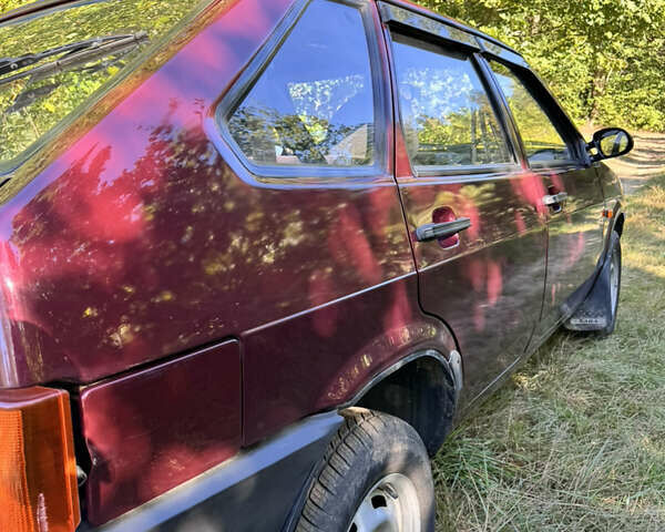 Красный ВАЗ 2109, объемом двигателя 1.5 л и пробегом 160 тыс. км за 1600 $, фото 1 на Automoto.ua