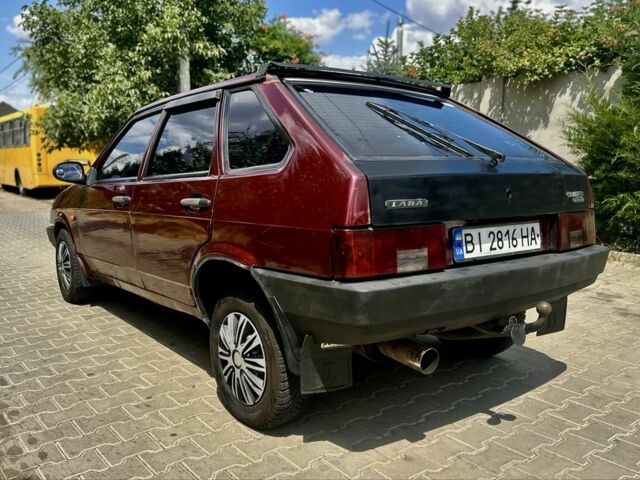 Красный ВАЗ 2109, объемом двигателя 1.5 л и пробегом 300 тыс. км за 950 $, фото 5 на Automoto.ua