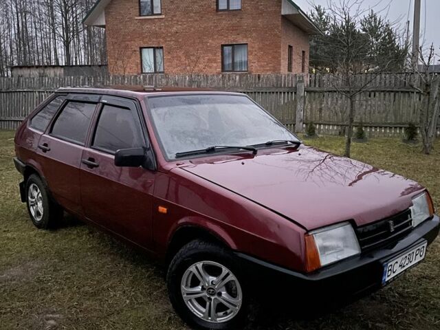 Красный ВАЗ 2109, объемом двигателя 1.5 л и пробегом 150 тыс. км за 1000 $, фото 3 на Automoto.ua