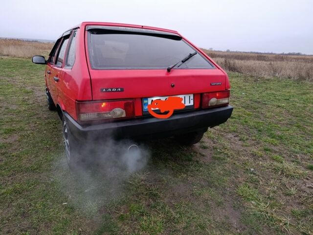 Червоний ВАЗ 2109, об'ємом двигуна 1.5 л та пробігом 2 тис. км за 1400 $, фото 9 на Automoto.ua