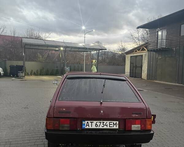 Красный ВАЗ 2109, объемом двигателя 1.5 л и пробегом 100 тыс. км за 900 $, фото 9 на Automoto.ua