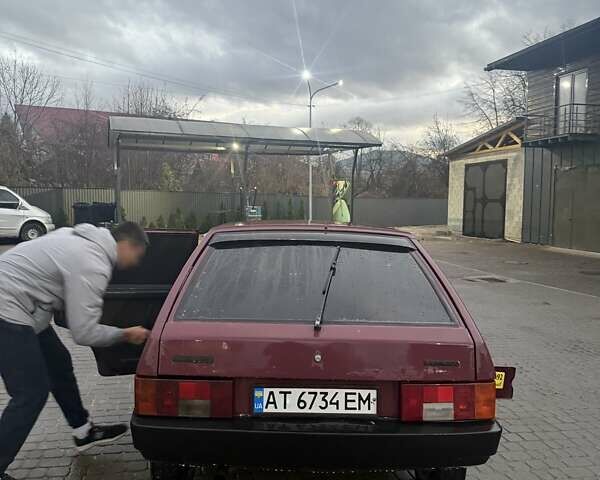 Красный ВАЗ 2109, объемом двигателя 1.5 л и пробегом 100 тыс. км за 900 $, фото 11 на Automoto.ua
