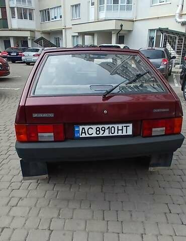 Червоний ВАЗ 2109, об'ємом двигуна 1.5 л та пробігом 102 тис. км за 2488 $, фото 1 на Automoto.ua