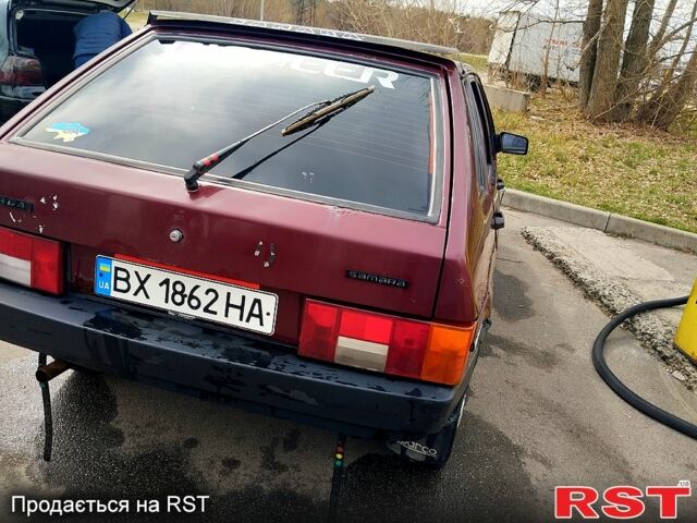 Красный ВАЗ 2109, объемом двигателя 1.6 л и пробегом 249 тыс. км за 1300 $, фото 8 на Automoto.ua