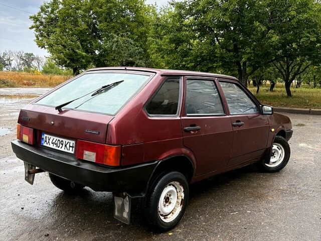 Червоний ВАЗ 2109, об'ємом двигуна 1.6 л та пробігом 200 тис. км за 1000 $, фото 3 на Automoto.ua