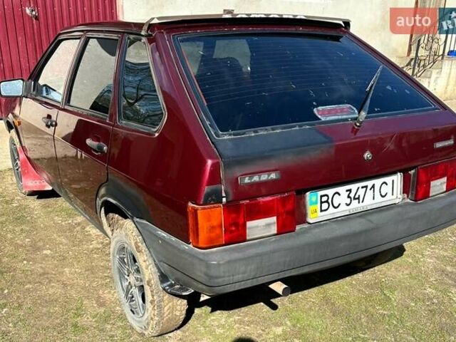 Красный ВАЗ 2109, объемом двигателя 1.6 л и пробегом 183 тыс. км за 1500 $, фото 2 на Automoto.ua
