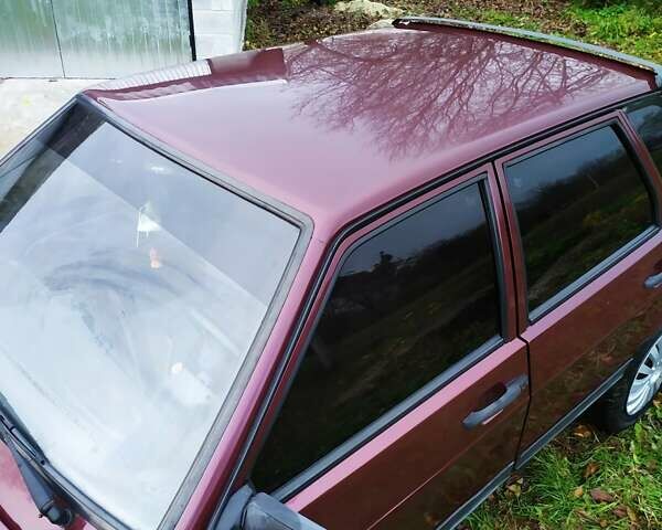 Красный ВАЗ 2109, объемом двигателя 1.6 л и пробегом 169 тыс. км за 1350 $, фото 2 на Automoto.ua