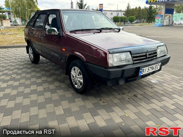 Красный ВАЗ 2109, объемом двигателя 1.6 л и пробегом 185 тыс. км за 1650 $, фото 1 на Automoto.ua