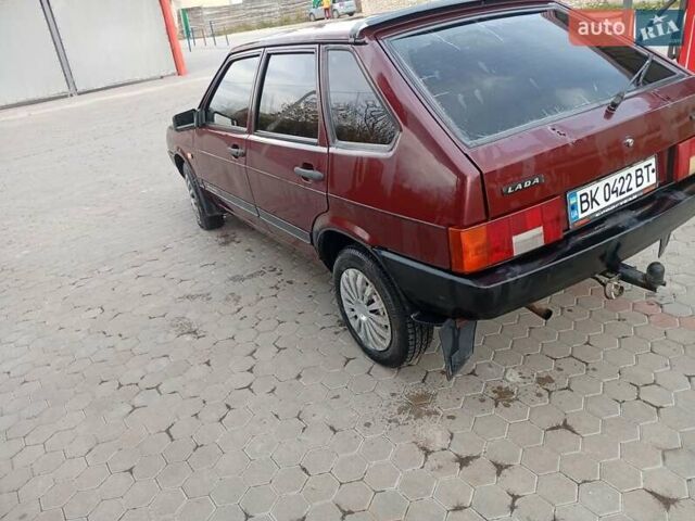 ВАЗ 2109 2007 в Кременце на Automoto.ua Красный ВАЗ 2109, объемом двигателя 1.6 л и пробегом 169 тыс. км за 1150 $, фото 7 на Automoto.ua