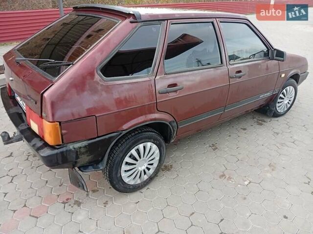 ВАЗ 2109 2007 в Кременце на Automoto.ua Красный ВАЗ 2109, объемом двигателя 1.6 л и пробегом 169 тыс. км за 1150 $, фото 5 на Automoto.ua