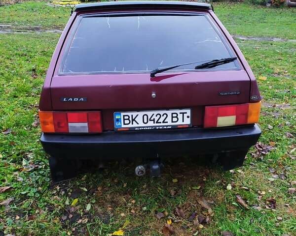Красный ВАЗ 2109, объемом двигателя 1.6 л и пробегом 169 тыс. км за 1350 $, фото 13 на Automoto.ua