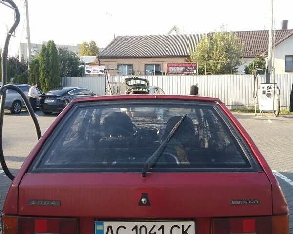 Красный ВАЗ 2109, объемом двигателя 1.5 л и пробегом 239 тыс. км за 1400 $, фото 2 на Automoto.ua