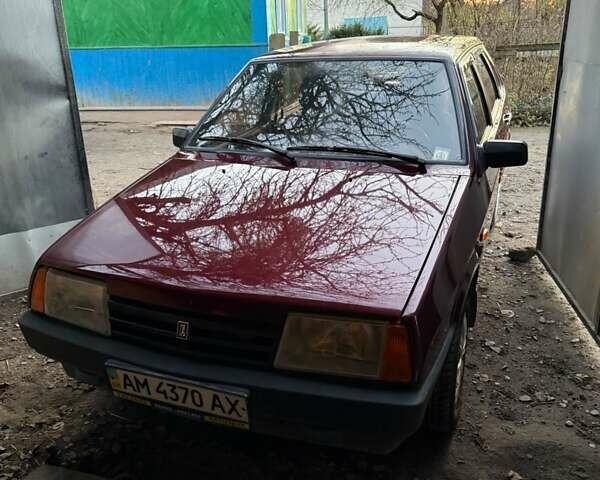 Красный ВАЗ 2109, объемом двигателя 1.6 л и пробегом 43 тыс. км за 3800 $, фото 8 на Automoto.ua