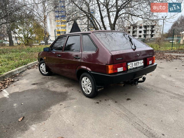 Красный ВАЗ 2109, объемом двигателя 1.6 л и пробегом 176 тыс. км за 2100 $, фото 4 на Automoto.ua