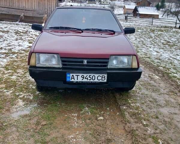 Красный ВАЗ 2109, объемом двигателя 1.6 л и пробегом 160 тыс. км за 2200 $, фото 4 на Automoto.ua