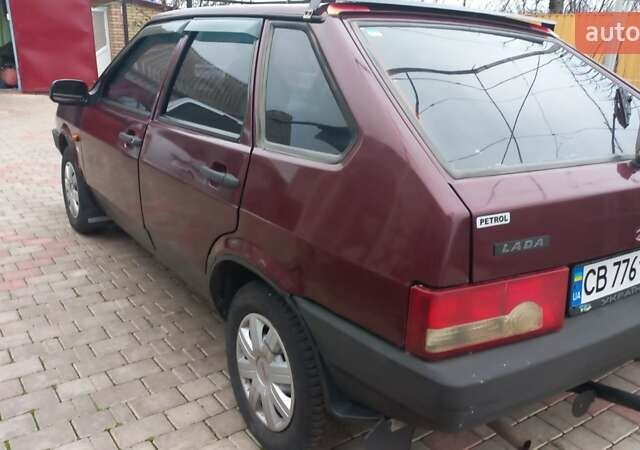 Красный ВАЗ 2109, объемом двигателя 1.6 л и пробегом 160 тыс. км за 1850 $, фото 8 на Automoto.ua