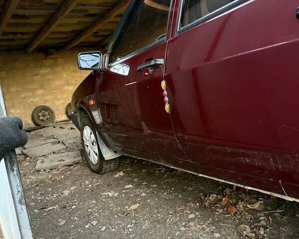 Красный ВАЗ 2109, объемом двигателя 1.6 л и пробегом 43 тыс. км за 3800 $, фото 3 на Automoto.ua