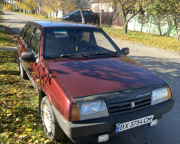 Красный ВАЗ 2109, объемом двигателя 1.6 л и пробегом 437 тыс. км за 1200 $, фото 4 на Automoto.ua