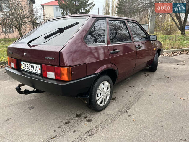 Красный ВАЗ 2109, объемом двигателя 1.6 л и пробегом 176 тыс. км за 2100 $, фото 3 на Automoto.ua