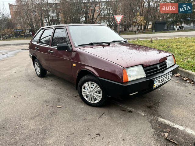 Красный ВАЗ 2109, объемом двигателя 1.6 л и пробегом 176 тыс. км за 2100 $, фото 1 на Automoto.ua