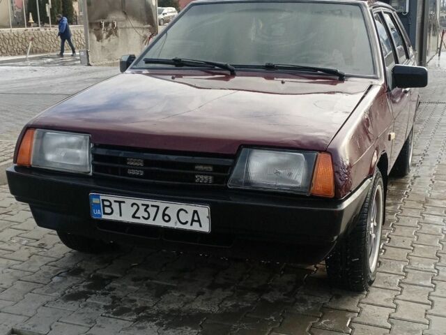 Красный ВАЗ 2109, объемом двигателя 1.6 л и пробегом 127 тыс. км за 1600 $, фото 4 на Automoto.ua