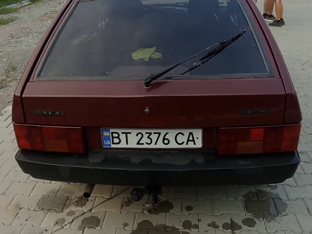 Красный ВАЗ 2109, объемом двигателя 1.6 л и пробегом 127 тыс. км за 1600 $, фото 7 на Automoto.ua