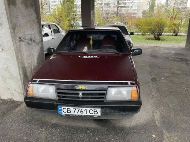 Красный ВАЗ 2109, объемом двигателя 1.6 л и пробегом 199 тыс. км за 1570 $, фото 3 на Automoto.ua