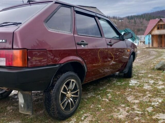 Красный ВАЗ 2109, объемом двигателя 1.6 л и пробегом 160 тыс. км за 2200 $, фото 6 на Automoto.ua