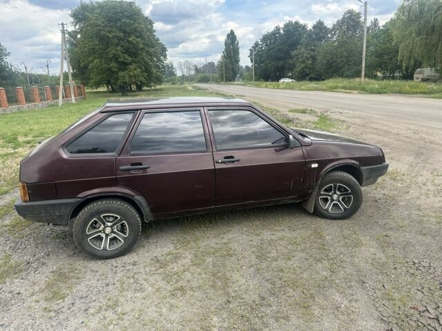 Красный ВАЗ 2109, объемом двигателя 1.6 л и пробегом 155 тыс. км за 1800 $, фото 3 на Automoto.ua
