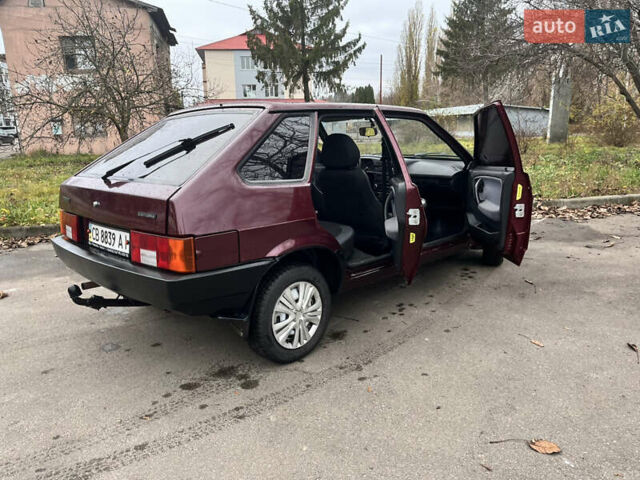 Красный ВАЗ 2109, объемом двигателя 1.6 л и пробегом 176 тыс. км за 2100 $, фото 6 на Automoto.ua