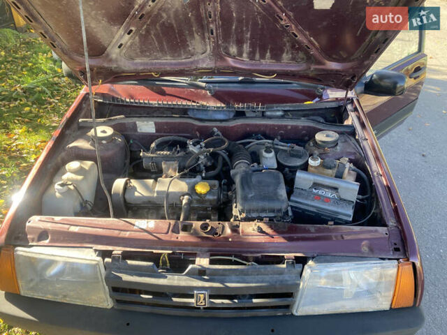 Красный ВАЗ 2109, объемом двигателя 1.6 л и пробегом 437 тыс. км за 1200 $, фото 22 на Automoto.ua