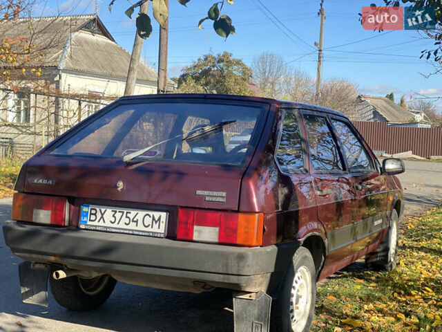 Красный ВАЗ 2109, объемом двигателя 1.6 л и пробегом 437 тыс. км за 1200 $, фото 6 на Automoto.ua