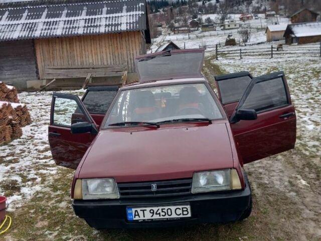 Красный ВАЗ 2109, объемом двигателя 1.6 л и пробегом 160 тыс. км за 2200 $, фото 4 на Automoto.ua