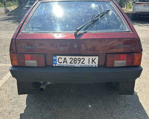 Красный ВАЗ 2109, объемом двигателя 1.6 л и пробегом 370 тыс. км за 1800 $, фото 4 на Automoto.ua