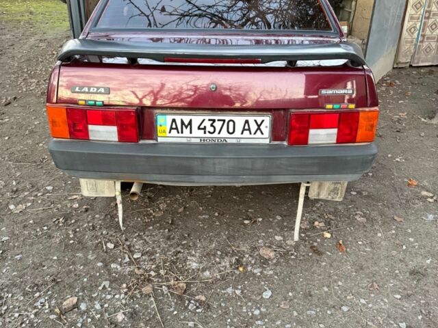 Червоний ВАЗ 2109, об'ємом двигуна 1.6 л та пробігом 43 тис. км за 3800 $, фото 2 на Automoto.ua