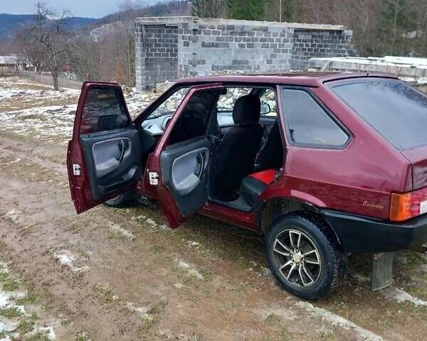 Красный ВАЗ 2109, объемом двигателя 1.6 л и пробегом 160 тыс. км за 2200 $, фото 1 на Automoto.ua