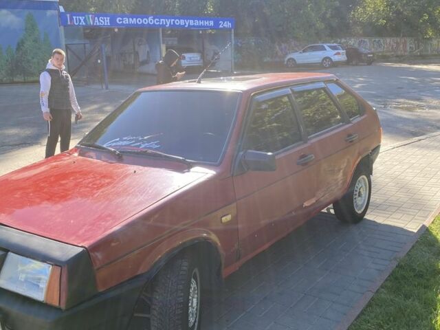 Красный ВАЗ 2109, объемом двигателя 1.3 л и пробегом 96 тыс. км за 700 $, фото 2 на Automoto.ua