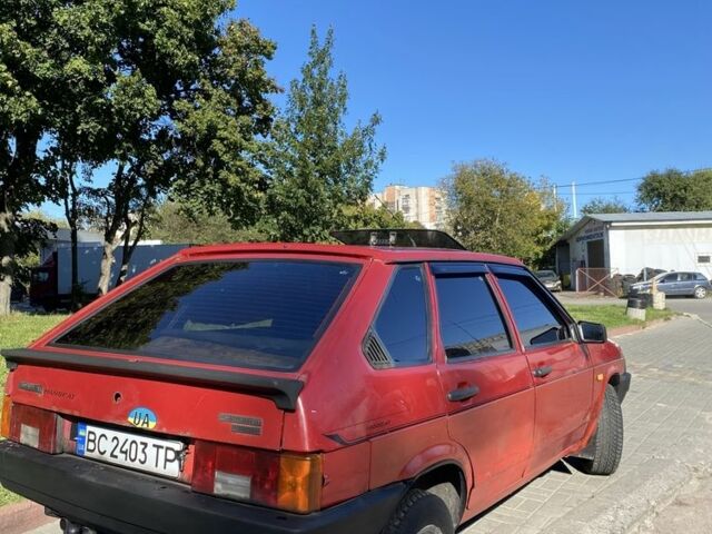Красный ВАЗ 2109, объемом двигателя 1.3 л и пробегом 96 тыс. км за 700 $, фото 3 на Automoto.ua