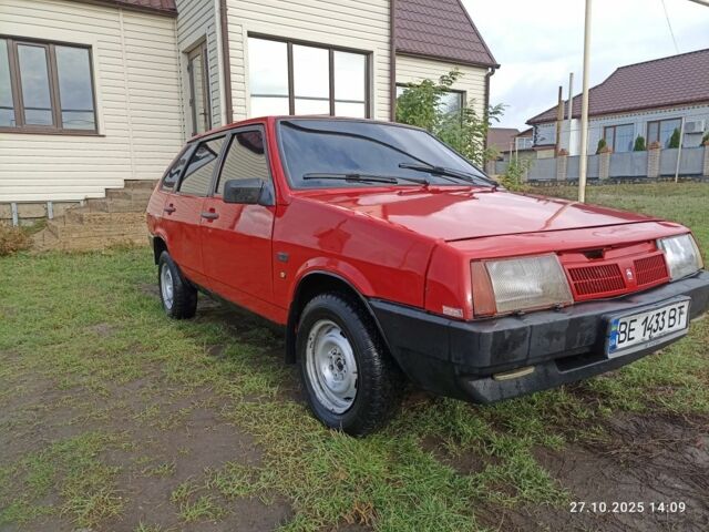 Червоний ВАЗ 2109, об'ємом двигуна 1.5 л та пробігом 2 тис. км за 850 $, фото 1 на Automoto.ua