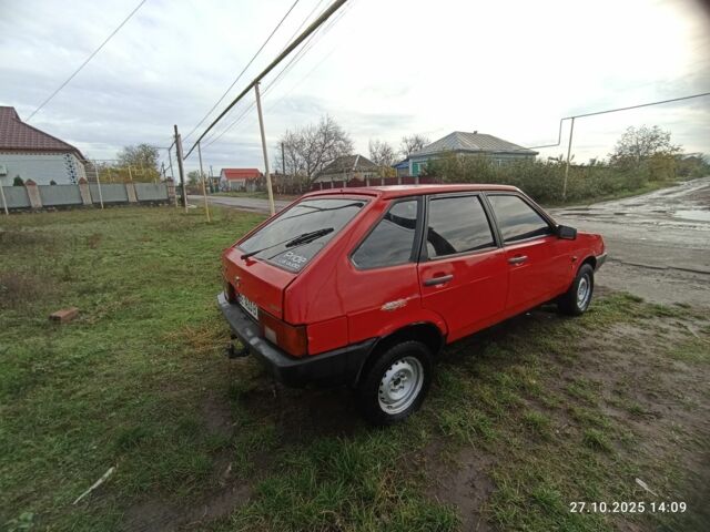 Червоний ВАЗ 2109, об'ємом двигуна 1.5 л та пробігом 2 тис. км за 850 $, фото 3 на Automoto.ua