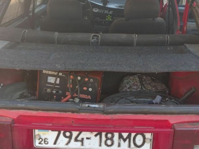Червоний ВАЗ 2109, об'ємом двигуна 2 л та пробігом 74 тис. км за 650 $, фото 6 на Automoto.ua