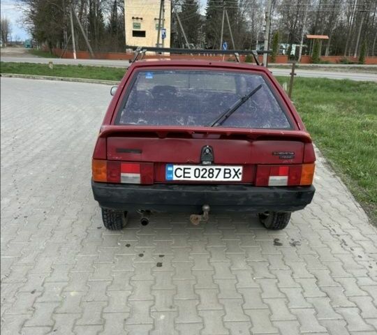 ВАЗ 2109 1993 в Черновцах на Automoto.ua Красный ВАЗ 2109, объемом двигателя 1.3 л и пробегом 2 тыс. км за 600 $, фото 1 на Automoto.ua