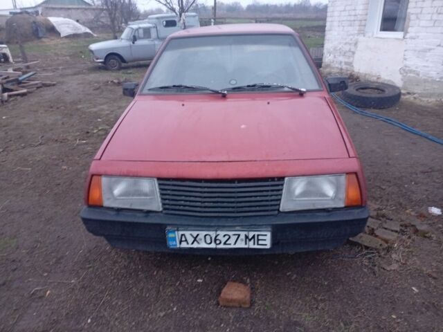 Красный ВАЗ 2109, объемом двигателя 1.3 л и пробегом 150 тыс. км за 900 $, фото 2 на Automoto.ua